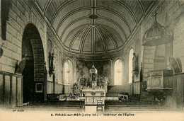 Piriac Sur Mer * Intérieur De L'église Du Village - Piriac Sur Mer