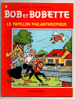 Bande Dessinée Souple Réédition Bob Et Bobette N°163 Le Papillon Philanthropique De 1980 Par W. Vandersteen - Bob Et Bobette