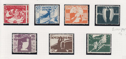 Rusland Jaar 1922 Zwangspendenmarken  1/7 Volledige Set + 1 Ongetande Zegel - Autres & Non Classés