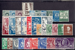 Irlande - Lot TP Entre Le N°55 Et 115 + Poste Aérienne N°1/3 - 5 - X TTB - Unused Stamps