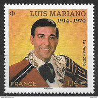 "Luis Mariano" 2020 - 5412 - Unused Stamps