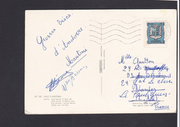 Andorre ; Timbre Armoiries Sur Carte Postale Pour Nantes ; Oblitéré Juillet 1963 - Covers & Documents