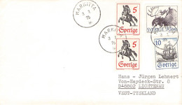 SWEDEN - MAIL 1975 MARKITTA > GERMANY / ZL270 - Covers & Documents