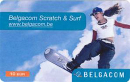 BEL_SURF : BSCR10 10euro Scateboarder (rev.1) USED Exp: 31/12/2003 - To Identify