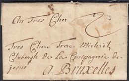 Belgique 1793 - Précurseur De Mons   à Destination Bruxelles...... (DD) DC-10904 - Autres & Non Classés