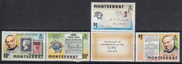 MONTSERRAT 406-409,unused - Rowland Hill