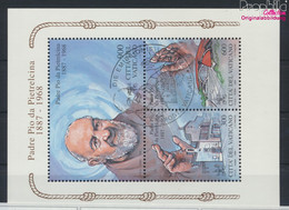 Vatikanstadt Block19 (kompl.Ausg.) Gestempelt 1999 Pater Pio (9786067 - Used Stamps