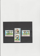 Cuba 1998 - (YT)  3692/96 (manca Il Nr. 3694)     Used  "Calcio. Francia '98" - Usati