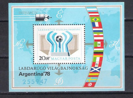 Hungary 4978 Mi Nr Block 130A MNH  2 Scans  (a8p3) - 1978 – Argentine