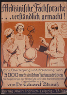 Medizinische Fachsprache 1938 - Schulbücher