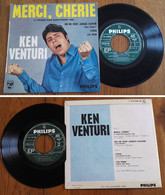 RARE French EP 45t RPM BIEM (7") KEN VENTURI (Eurovision, 1966) - Collector's Editions