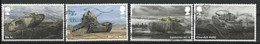 GROSSBRITANNIEN GRANDE BRETAGNE GB 2021 BRITISH ARMY VEHICLES SET 4V USED SG 4566-9 MI 4830-3 YT 5238-41 SC 4747-50 - Usati