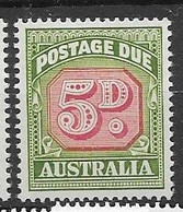 Australia Mlh * 1958 (16 Euros) Type I - Port Dû (Taxe)