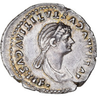 Julia Titi, Denier, 80-81, Rome, Rare, Argent, SUP, RIC:388 - The Flavians (69 AD To 96 AD)