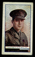 Ref 1544 - Victoria Cross Hero Eric Norman F. Bell V.C. - Royal Innis. Fusilers. Cigarette Card - Military - Other & Unclassified