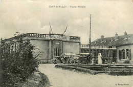 Camp De Mailly * Vue Sur L'hôpital Militaire * établissement Médical * Automobile Voiture Ancienne - Mailly-le-Camp