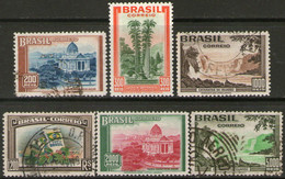 BRASIL – BRAZIL Serie NO Completa X 6 Sellos TURISMO = CATARATAS IGUAZÚ Año 1938 – Valorizada En Catálogo € 37.30 - Autres & Non Classés