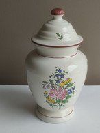 POT FAIENCE Signé SAINT CLEMENT KG LUNEVILLE Haut 19 Cm Poids 481 Grammes - Lunéville (FRA)