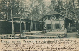 Gruss Aus Dem Bauernhaus Kaufbeuren P. Used 1898 Edit Eggart To Laura Metraz Paris - Kaufbeuren