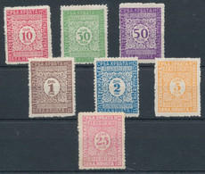 1921. Yugoslavia Porto Stamps - Timbres-taxe