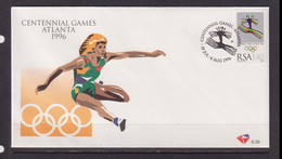 SOUTH AFRICA -1996 Olympic Games FDC - Cartas & Documentos