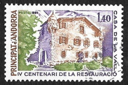 ANDORRE    1980-  Y&T  289 - Maison Des Vallées - Oblitéré - Used Stamps