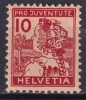 SUISSE - 1915 - PRO JUVENTUTE YVERT N°150 * MH - COTE = 120 EUR. - - Nuovi