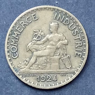 1 Franc Commerce Industrie 1924 - 1 Franc