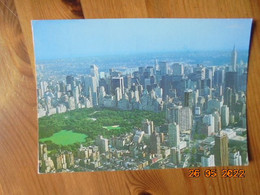 Aerial View Of Central Park And The Surrounding New York Skyline. 1417 PM 1996 - Central Park