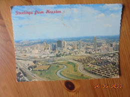 The Magnificent Houston Skyline. Astrocard AC16A PM 1971 - Houston