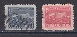 Cuba  République 1950-1959   Y&T  N ° 363 Et 477  Oblitéré - Gebraucht