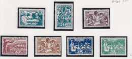 Sowjet-Unie Jaar 1938 Michel-cat 618/624 ** - Altri & Non Classificati