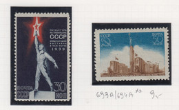 Sowjet-Unie Jaar 1939 Michel-cat 693A/694A ** - Altri & Non Classificati