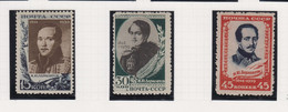 Sowjet-Unie Jaar 1939 Michel-cat 726/728 ** - Other & Unclassified