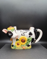 ✅Vintage Vache Creamer 1970 Céramique TBE #peintmain #cow #vintage - Unclassified