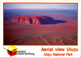 (5 H 45) (N/P/F) Australia - NT - Aerial View Of Uluru UNESCO Site (posted Wiith AAT Stamp) - Uluru & The Olgas
