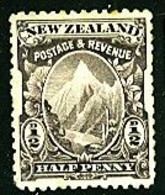 NEW ZEALAND 1898 ½d Purple-slate?  SG 246b? Heavily Mounted Mint - Nuevos