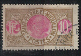SAINT PIERRE ET MIQUELON        N°  YVERT :  109  OBLITERE       (OB 10 / 16 ) - Used Stamps