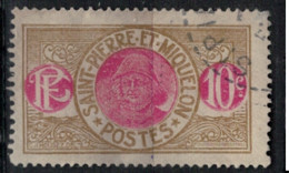 SAINT PIERRE ET MIQUELON        N°  YVERT :  109 ( 1 )  OBLITERE       (OB 10 / 16 ) - Used Stamps