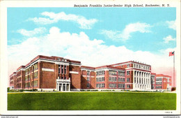 New York Rochester Benjamin Franklin Junior-Senior High School 1953 Curteich - Rochester