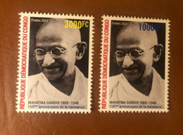 Congo DR 2021 - Mahatma Gandhi 150th Birth Anniversary - Sonstige & Ohne Zuordnung