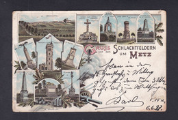 Vente Immediate Gruss Von Den Schlachtfeldern Um Metz ( Chromo Lithographie  51830 ) - Metz Campagne