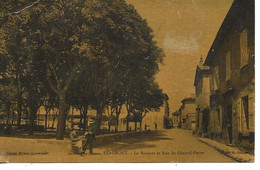 81 - Realmont - Le Bosquet Et Rue Du Général - Ferret ** CPA Animée ** - Realmont