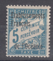 Oceania Oceanie 1926 Timbres-taxe Yvert#1 Mint Never Hinged - Unused Stamps