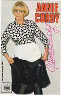 ANNIE CORDY - CBS - Photo Dédicacée / La Bonne Du Curé - Signed Photographs