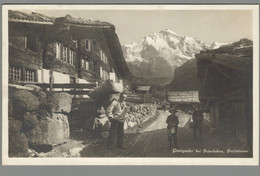 CPSM - Suisse - Gsteigwiler Bei Interlaken - Dorfstrasse - Gsteig Bei Gstaad