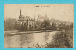 * Lobbes (Hainaut - La Wallonie) * (Edition Ursmer Dehoux) Vue De L'ouest, Canal, Quai, Chateau, Kasteel, Rare, Old - Lobbes