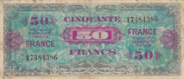 Billet 50 F 1945 Verso France Sans Série FAY VF.24.01 N° 17484386 - 1945 Verso Francia