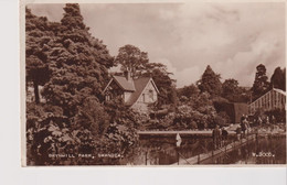 SWANSEA BRYNMILL BRYN MILL PARK OLD POSTCARD 1955 - Glamorgan