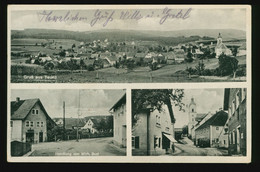 Orig. Foto AK Um 1942, Teunz / Oberviechtach Landkreis Schwandorf, Kolonialwaren - Handlung Michael Busl, Ortspartie - Schwandorf